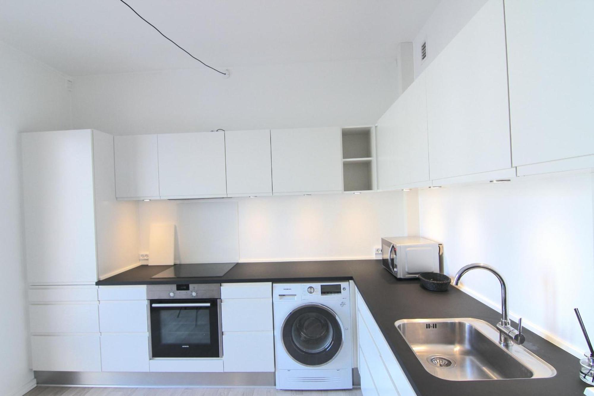 Great 1-bed With French Balcony In Center Appartement Kopenhagen